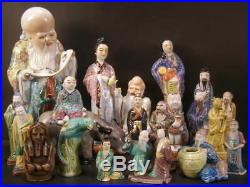 Vintage Chinese Porcelain Sancai Glazed Bird Figurine Statue Export Asian Parrot