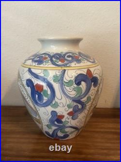 Vintage Chinese WBI Porcelain Bird Motif Jar Vase, 9