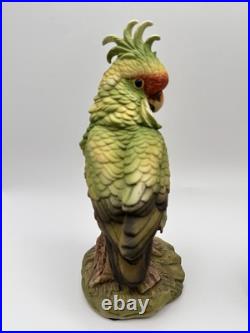 Vintage Cockatoo Pair 5959 Andrea by Sadek porcelain made in Japan. MINT
