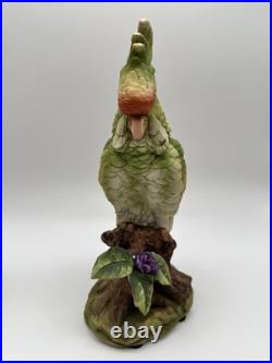 Vintage Cockatoo Pair 5959 Andrea by Sadek porcelain made in Japan. MINT