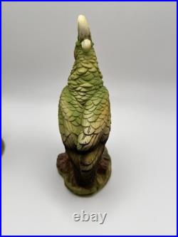 Vintage Cockatoo Pair 5959 Andrea by Sadek porcelain made in Japan. MINT