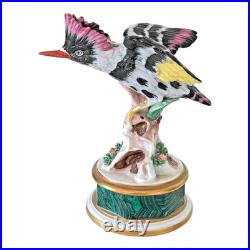 Vintage Giulia Mangani Italy Sèvres Style Porcelain Bird Figurine
