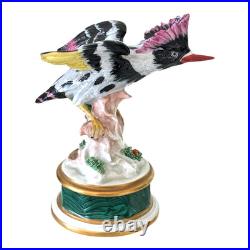 Vintage Giulia Mangani Italy Sèvres Style Porcelain Bird Figurine