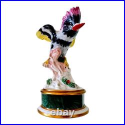 Vintage Giulia Mangani Italy Sèvres Style Porcelain Bird Figurine