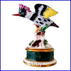 Vintage Giulia Mangani Italy Sèvres Style Porcelain Bird Figurine