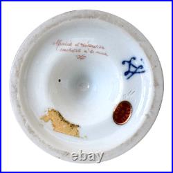 Vintage Giulia Mangani Italy Sèvres Style Porcelain Bird Figurine