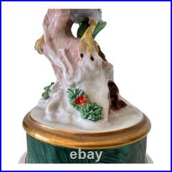 Vintage Giulia Mangani Italy Sèvres Style Porcelain Bird Figurine