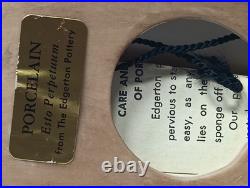 Vintage Hand Painted Porcelain Pheasants From Edgerton Pottery