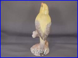 Vintage Hutschenreuther Porcelain Carl Werner Canary on Branch Bird Figure 2403