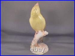 Vintage Hutschenreuther Porcelain Carl Werner Canary on Branch Bird Figure 2403