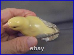 Vintage Hutschenreuther Porcelain Carl Werner Canary on Branch Bird Figure 2403