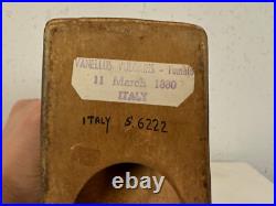 Vintage Italian Ceramic Painted Lapwing Bird Figurine