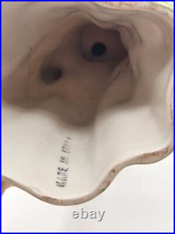 Vintage Italian Macaw Parrot Figurine Pair. Red And Blue