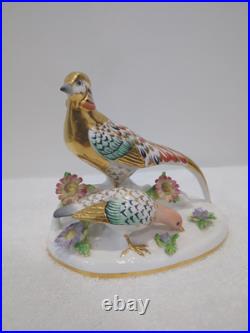 Vintage J. T. Jones Golden Pheasant Crown Staffordshire Fine Bone China Figurine