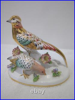 Vintage J. T. Jones Golden Pheasant Crown Staffordshire Fine Bone China Figurine