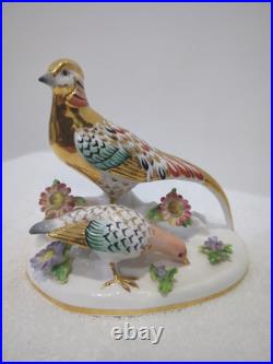 Vintage J. T. Jones Golden Pheasant Crown Staffordshire Fine Bone China Figurine