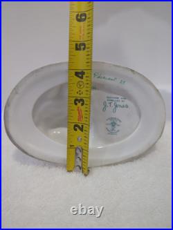 Vintage J. T. Jones Golden Pheasant Crown Staffordshire Fine Bone China Figurine