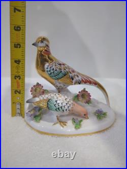 Vintage J. T. Jones Golden Pheasant Crown Staffordshire Fine Bone China Figurine