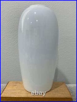 Vintage Japanese Fukugawa Signed Porcelain Vase with Birds & Flowers Decoration