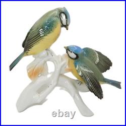 Vintage KARL ENS Volkstedt Porcelain Bird Figurine / Germany / 1940's / RARE