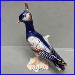 Vintage Karl Ens porcelain Bird blue figurine Germany READ