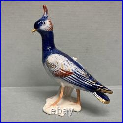 Vintage Karl Ens porcelain Bird blue figurine Germany READ