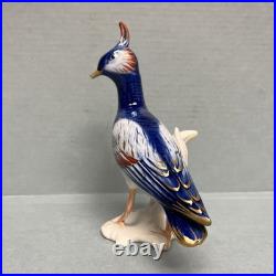 Vintage Karl Ens porcelain Bird blue figurine Germany READ