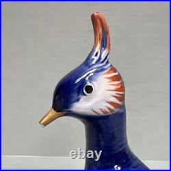Vintage Karl Ens porcelain Bird blue figurine Germany READ