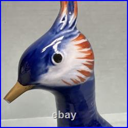 Vintage Karl Ens porcelain Bird blue figurine Germany READ