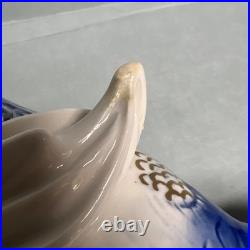 Vintage Karl Ens porcelain Bird blue figurine Germany READ