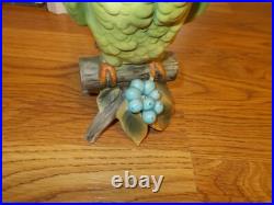 Vintage Large Parrot Cockatoo Bird Porcelain #3062 GORGEOUS COLORS