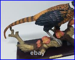 Vintage Leonardo Collection Pheasant Statue Figurine Bird Italy