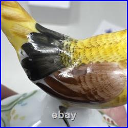Vintage Limoges France Pheasant Trinket Box Chamart Bird Cottagecore