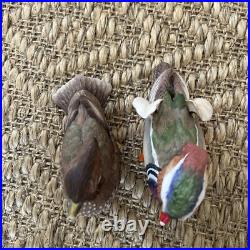 Vintage Mandarin Duck Pair Boehm Figurine Set, #40106 Boehm Bird Figurine