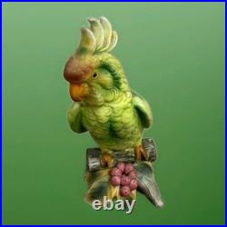 Vintage Parrot Cockatoo Bird Porcelain #3062 China Two Birds
