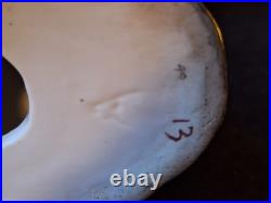 Vintage Parrots Glazed Porcelain On A Tree Branch Figurines Pair 9 Vintage Parrots Glazed Porcelain On A Tree Branch Figurines Pair 9