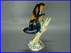 Vintage Porcelain Baltimore Oriole Bird Figure Hutschenreuther Germany Sculpture
