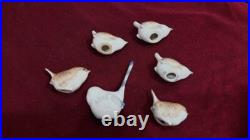 Vintage Porcelain Bird 6 Piece LFZ USSR