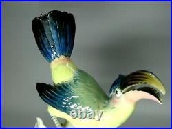 Vintage Toucan Bird Porcelain Figure Karl Ens Germany Art Sculpture Decor Gift