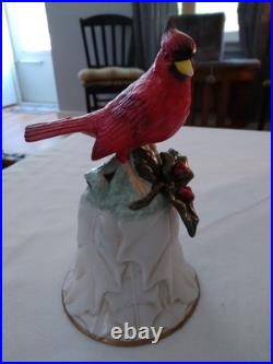 Vintg. 12 Ceramic/porcelain Bird Bells figurines Peter Barett apprx. 4.5 5