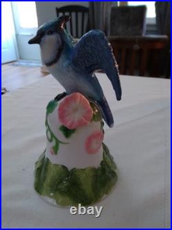 Vintg. 12 Ceramic/porcelain Bird Bells figurines Peter Barett apprx. 4.5 5