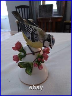 Vintg. 12 Ceramic/porcelain Bird Bells figurines Peter Barett apprx. 4.5 5
