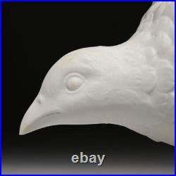 Vista Alegre Portugal Vintage White Porcelain Pheasant Bird Figurine 15l