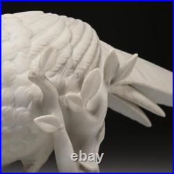 Vista Alegre Portugal Vintage White Porcelain Pheasant Bird Figurine 15l