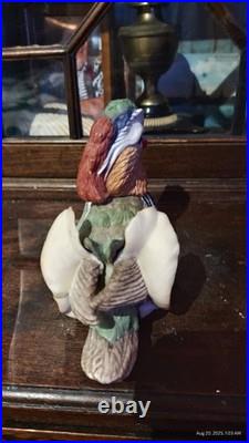 Vntg Boehm Studio Birds Collection Mandarin Duck #40106 Male Porcelain Bird USA