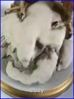 VtG Amazing Detailed Capodimonte 9.5 Tall Figurine/ Sculpture Bald Eagle on Sno