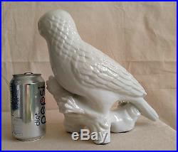 White Porcelain Bird Ceramic Large Figurine row Statue Sculpture Home Decor