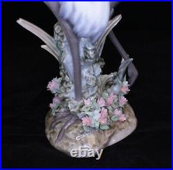 (Wi1) Lladro Courting Cranes Porcelain Statue Please Read Description