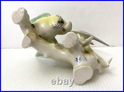 Wilhelm Rittirsch Dresden Porcelain Parakeet Parrot Bird Figurine Not Karl Ens