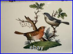 You Have Been Waiting For This Herend HP Birds & Butterflies 14 Sandwich Tray
